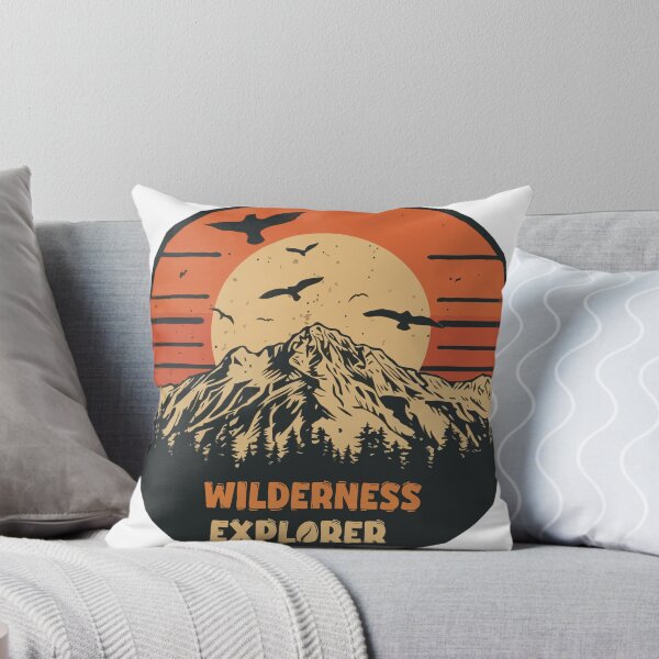 Item preview, Wilderness Explorer Vintage T Shirt Design designed and sold by AL AMIN.