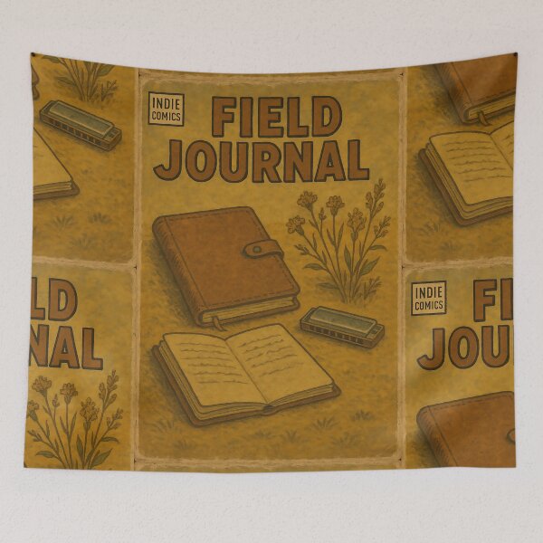 Item preview, Indie Folk Aesthetic: Field Journal designed and sold by bapupa.