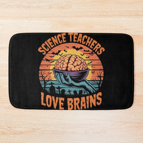 Item preview, Science Teachers Love Brains - Science Teacher Halloween  designed and sold by NeomiStoreSS.