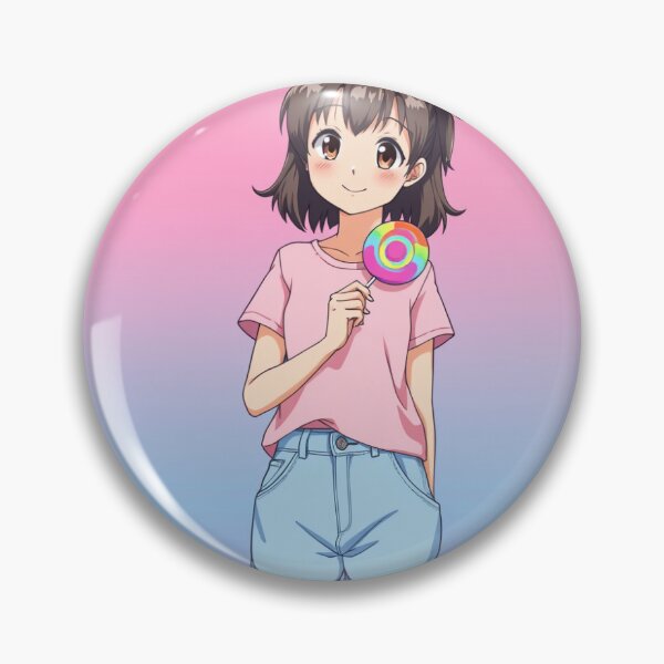 Item preview,  Kawaii Pastel Lollipop Girl designed and sold by أناس-أرينا.