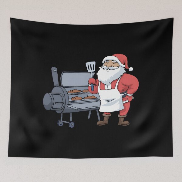 Item preview, Christmas Barbecue — Santa Claus Grill designed and sold by KaiMartinsDias.