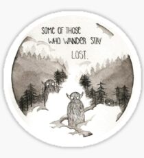 Lost Wanderers Sticker