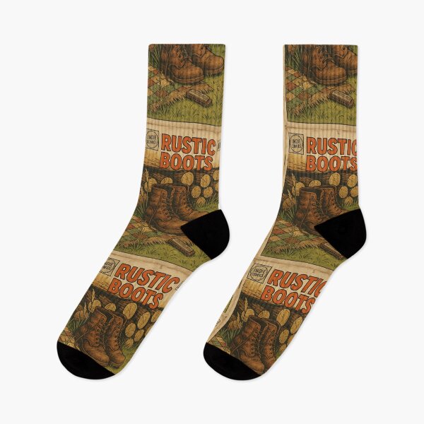 Item preview, Indie Folk Aesthetic: Rustic Boots designed and sold by bapupa.