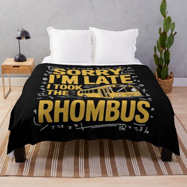 Item preview, Sorry I'm Late I Took The Rhombus Math Teacher designed and sold by NeomiStoreSS.