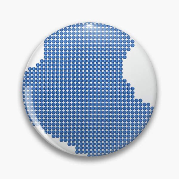 Item preview, Blue Rhinestone Iraq designed and sold by TheIconSmith.