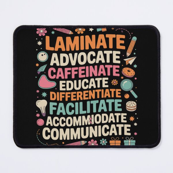 Item preview, SPED Caffeinate Advocate Laminate Educate  designed and sold by NeomiStoreSS.