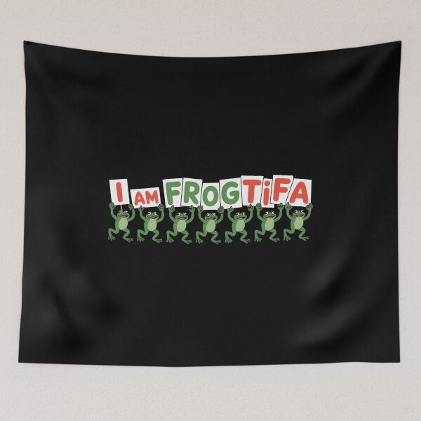 Item preview, I Am Frogtifa - This design is for everyone who believes that humor, frogs, and freedom can change the world.   designed and sold by ZyziowskyArt.