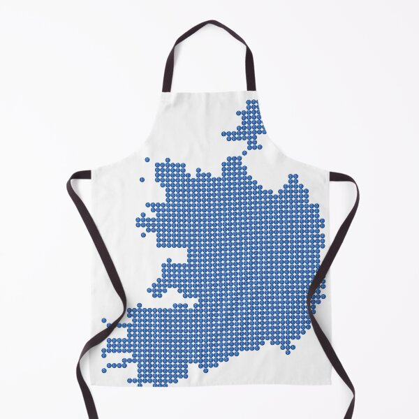 Item preview, Blue Rhinestone Ireland designed and sold by TheIconSmith.