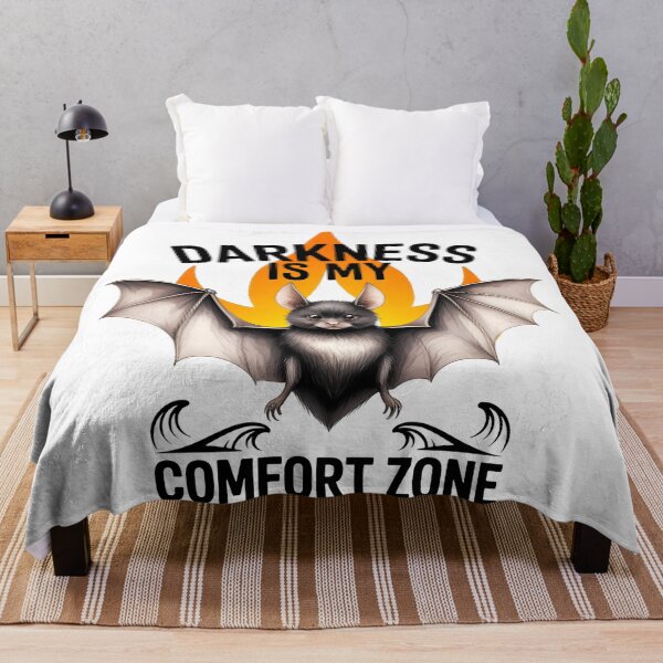 Item preview, Sweet Bat Darkness Is My Comfort Zone - Halloween designed and sold by Art-Arcade6.