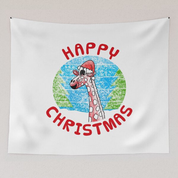 Item preview, Christmas Giraffe Xmas Funny designed and sold by doodlerob.