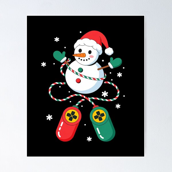 Item preview, Video Games Christmas Santa Gamer  designed and sold by MathisBellanger.