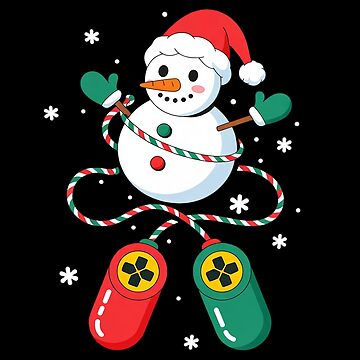 Artwork thumbnail, Video Games Christmas Santa Gamer by MathisBellanger