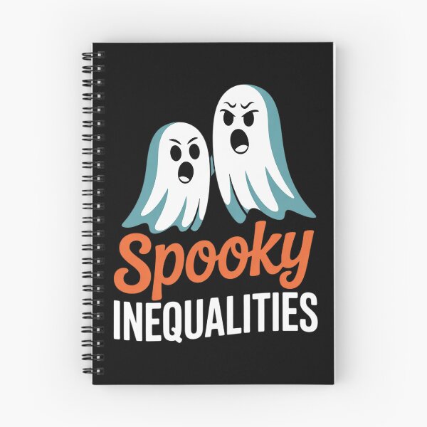 Item preview, Spooky Ghost Inequalities Halloween Math Teacher  designed and sold by NeomiStoreSS.