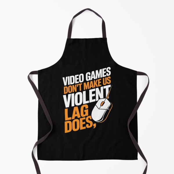 Item preview, Video Games Don't Make Us Violent Lag Does - Gaming  designed and sold by MathisBellanger.