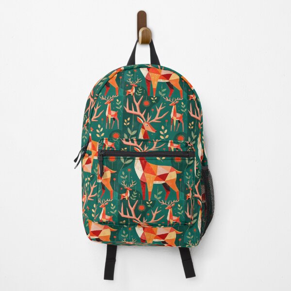 Item preview, Minimalist Modern Geometric Kitschy Woodland Deer designed and sold by taiche.