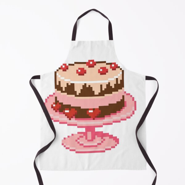 Item preview, Cute chocolate cake pixel designed and sold by croissantback.