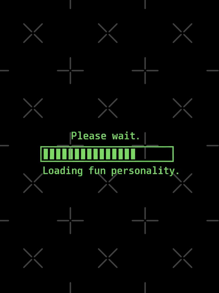 Thumbnail 4 of 4, iPhone Case, Loading Fun Personality Computer Terminal Joke designed and sold by MofazStyle.