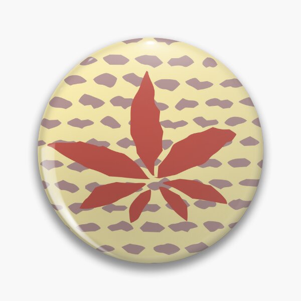 Item preview, Maple Leaves with Hexagon - Japanese vintage design designed and sold by Japan Design Prints.