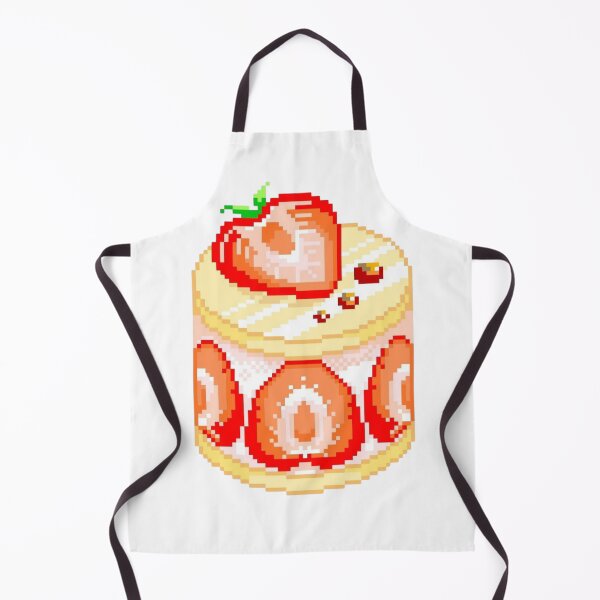 Item preview,  Cute strawberry shortcake pixel designed and sold by croissantback.