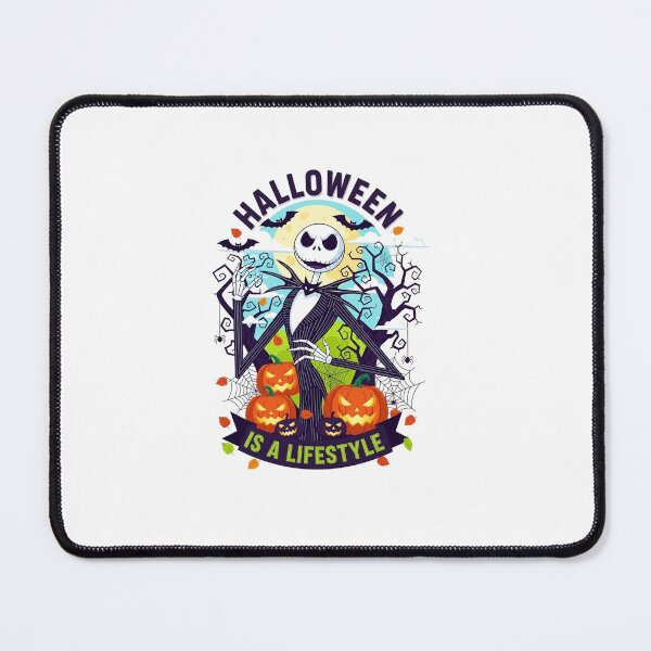 Item preview, Ambiente de Halloween con Jack Skellington | Arte de estilo de vida de pesadilla espeluznante designed and sold by Lineesh Kumar.