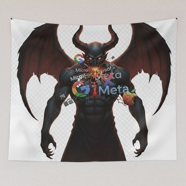 Item preview, Satan, devourer of our overlords designed and sold by jahilliya.