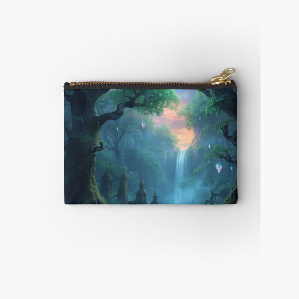 Item preview, Ethereal Twilight Forest of Glowing Crystals designed and sold by Bilikaru.