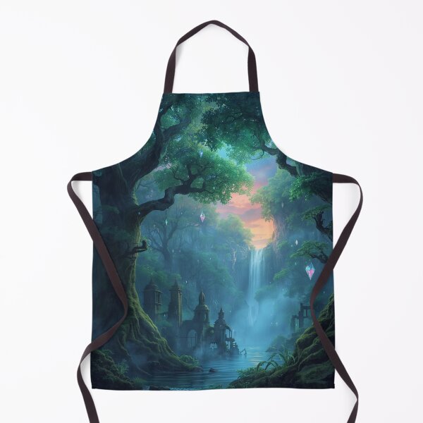 Item preview, Ethereal Twilight Forest of Glowing Crystals designed and sold by Bilikaru.