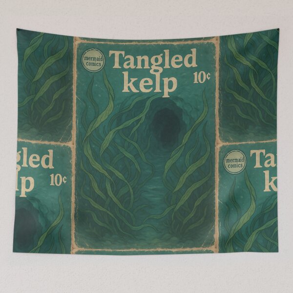 Item preview, Mermaidcore: Tangled Kelp designed and sold by bapupa.