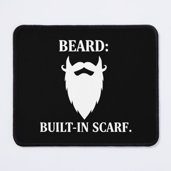 Item preview, Funny Design For Bearded People - "Beard: Built-In Scarf" designed and sold by Kubala.