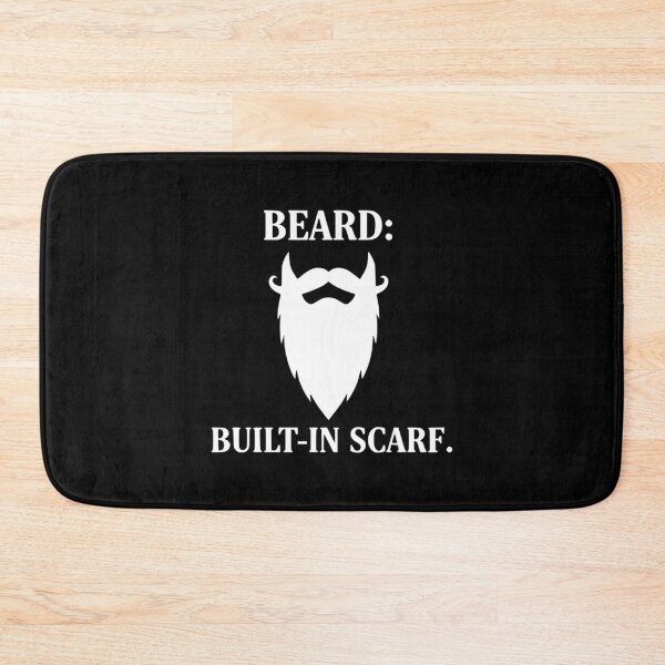 Item preview, Funny Design For Bearded People - "Beard: Built-In Scarf" designed and sold by Kubala.