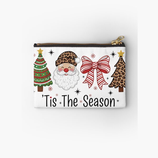 Item preview, Tis The Season – Leopard Print Christmas Santa and Tree Design designed and sold by haynescarolex.