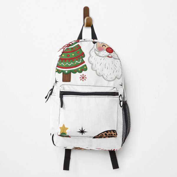 Item preview, Tis The Season – Leopard Print Christmas Santa and Tree Design designed and sold by haynescarolex.