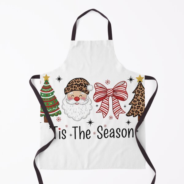 Item preview, Tis The Season – Leopard Print Christmas Santa and Tree Design designed and sold by haynescarolex.