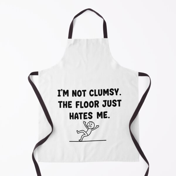 Item preview, The Floor Hates Me Clumsy Line Art Doodle designed and sold by MofazStyle.