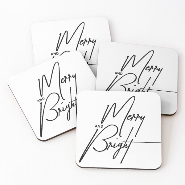 Item preview, Merry and Bright Sarcastic Holiday Quote Gift designed and sold by ReggieDior.