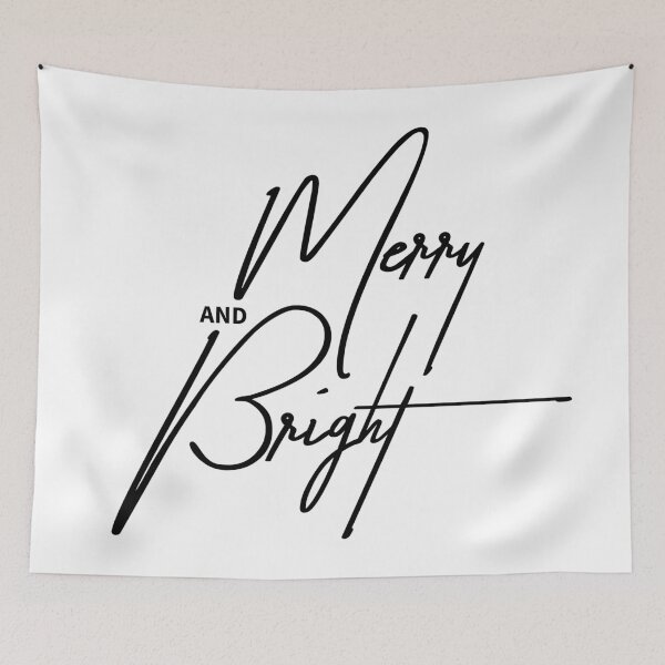 Item preview, Merry and Bright Sarcastic Holiday Quote Gift designed and sold by ReggieDior.