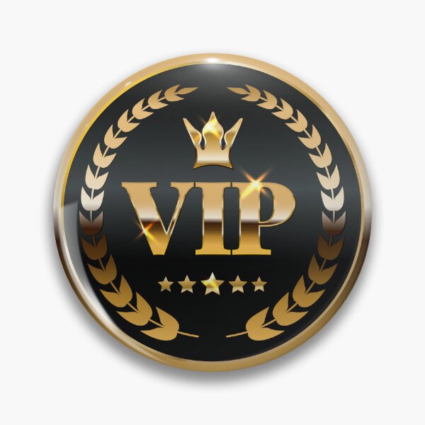 Item preview, Golden luxury label with Crown, laurel wreath and 5 stars, VIP sign designed and sold by CHERRY--SHOP.