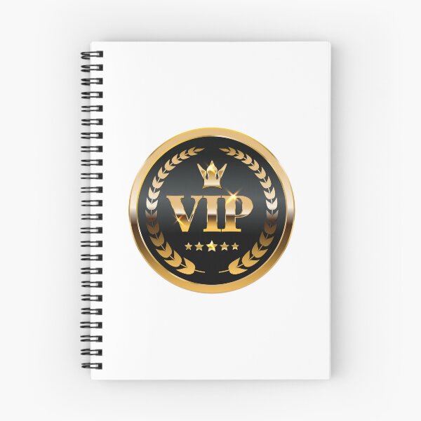 Item preview, Golden luxury label with Crown, laurel wreath and 5 stars, VIP sign designed and sold by CHERRY--SHOP.
