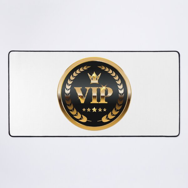 Item preview, Golden luxury label with Crown, laurel wreath and 5 stars, VIP sign designed and sold by CHERRY--SHOP.