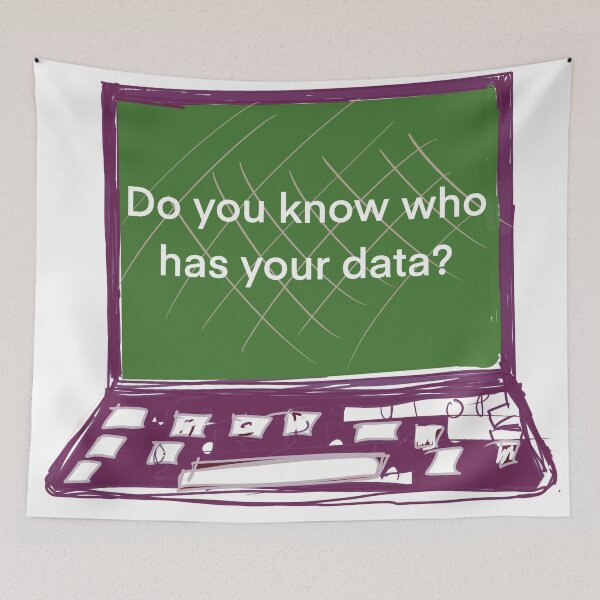 Item preview, Cybersecurity awareness data breaches do you know where your data goes how it is used and what to do if your data is breached designed and sold by empressbat merch.