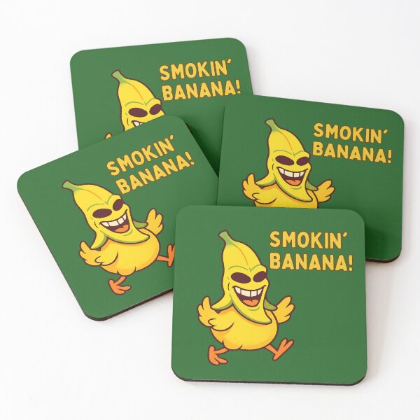 Item preview, Smokin’ Banana – Wild Cartoon Vibes designed and sold by Ivy-Triggs.