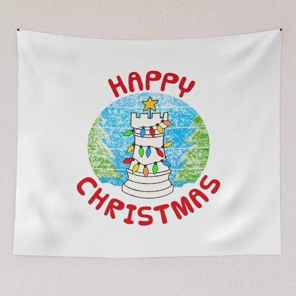 Item preview, Christmas Chess Player Rook Xmas Funny designed and sold by doodlerob.
