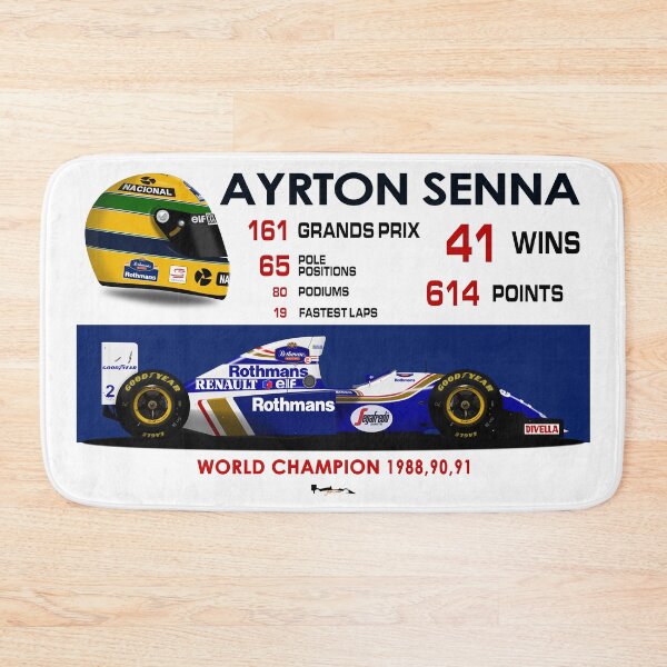 Item preview, Ayrton Senna -  Career Statistics 1994 - Williams FW16  designed and sold by JageOwen.