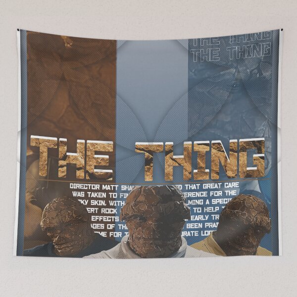 Item preview, The Thing Retro Poster designed and sold by Shopunte.