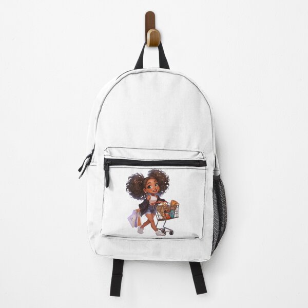 Item preview, Cute Black Girl Grocery Chibi designed and sold by Lulunza.
