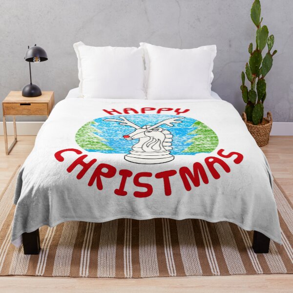 Item preview, Christmas Chess Player Knight Rudolf The Reindeer Xmas Funny designed and sold by doodlerob.