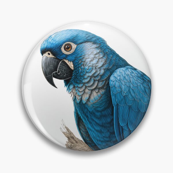 Item preview, Blue macaw on top of the tree designed and sold by Homehello.