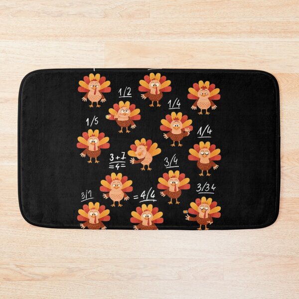 Item preview, Thanksgiving Turkey Math Fraction Teacher Men Women  designed and sold by NeomiStoreSS.