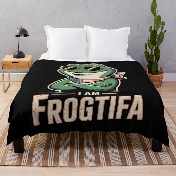 Item preview, I Am Frogtifa - Proud Funny Frog designed and sold by GRABAPSHOP.