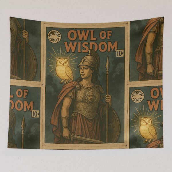 Item preview, Greek Mythology: Owl of Wisdom designed and sold by bapupa.